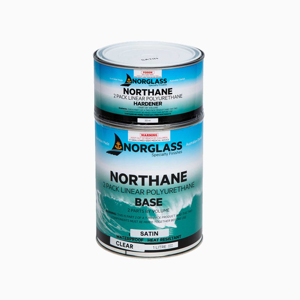 Norglass Northane Satin Clear Pack 1 Litre