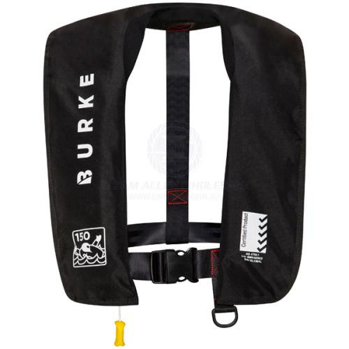 Burke Inflatable Lifejacket Black