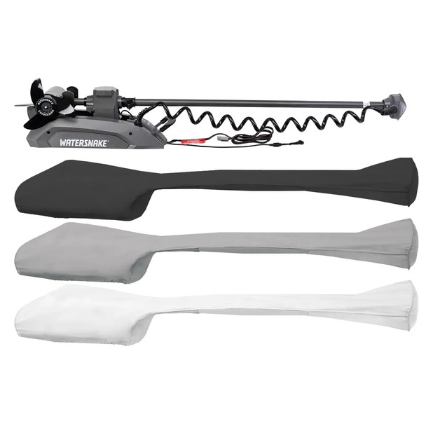 Oceansouth Watersnake Trolling Motor Cover - Stealth Bow Mount 54" 65 lb