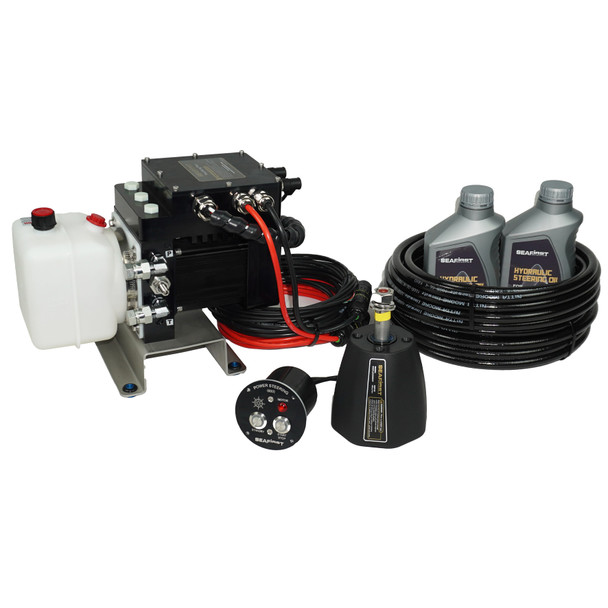 Seafirst Hydraulic Power Steering Kit up to 350hp without cylinder