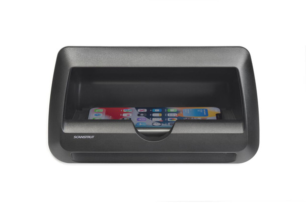 Scanstrut Waterproof Wireless Charger - Cove 3 Coil 15W phone charging pocket 12/24V