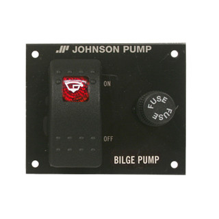 12V Johnson Bilge Pump - 2 Way Switch Panel