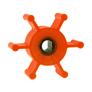 Impeller F4B-12 Johnson (Urethane) for use in F4B-12 BALLAST PUMPS\ OD:50.8 \ DI:8 \ H:22.0 \ DRIVE:Flat \ BLADES:6