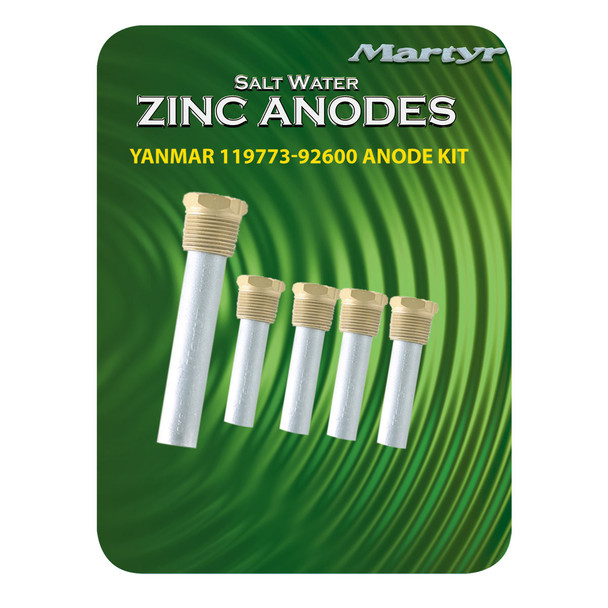 Martyr Yanmar Type Anode Kits