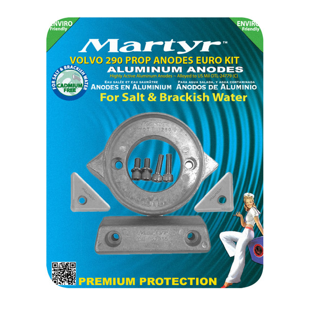 Martyr Aluminium Type Anodes Kits - Volvo