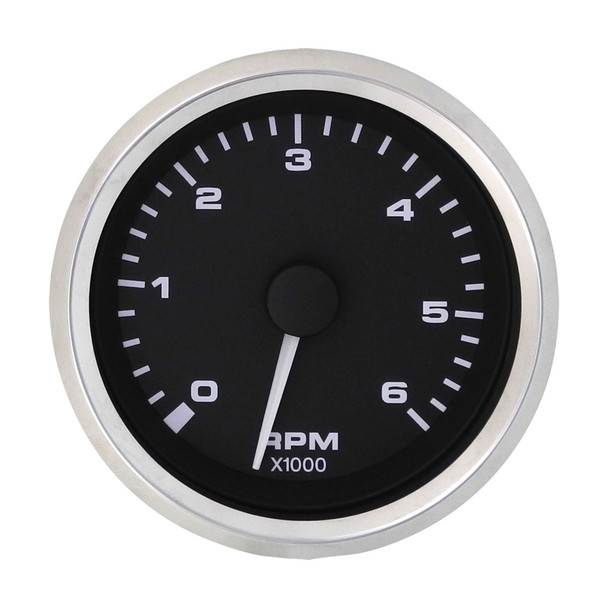 Veethree Electronics Premier Pro Domed Gauges - Stainless Steel