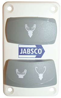 Jabsco Quiet Flush Toilet Control Switch Panel