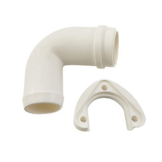 Jabsco Designer QF Electric Toilet Discharge Elbow