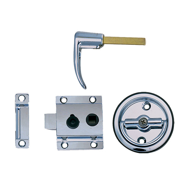 Perko Chrome Flush Latch Set
