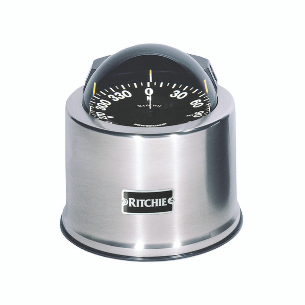 Ritchie Globemaster Compass 24V SS Red 2 Degree Pedestal
