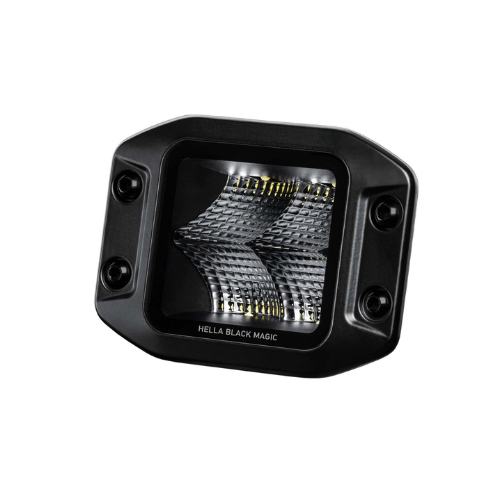 Hella Black Magic LED Cube Kit 3.2" Flush Mount Light