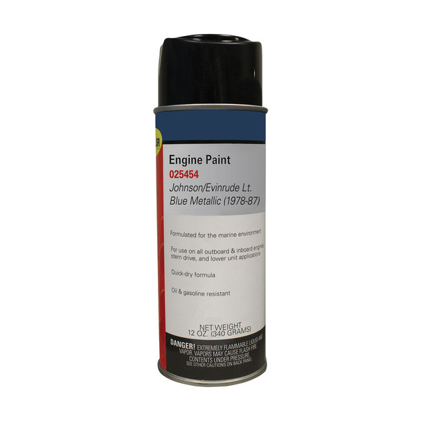 Moeller Engine Paint Evin/John Light Blue Metallic (1978-87) 12OZ