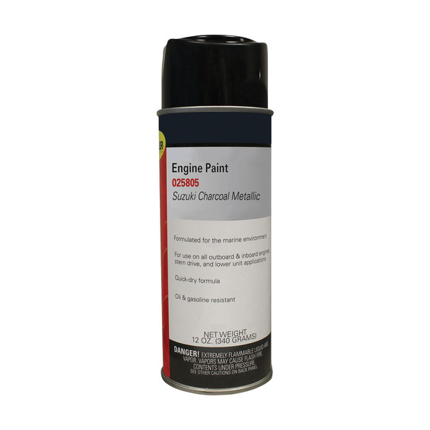 Moeller Engine Paint Suzuki Charcoal Metallic 12OZ