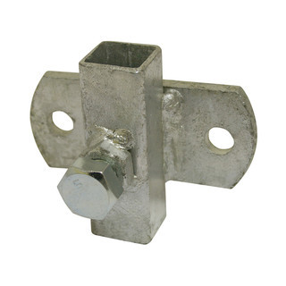 Galvanised Bolt On Tube Adjustor