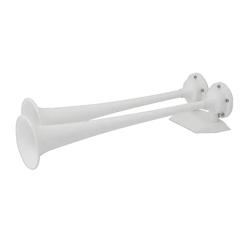 Marinco Dual Trumpet Air Horn White 12V