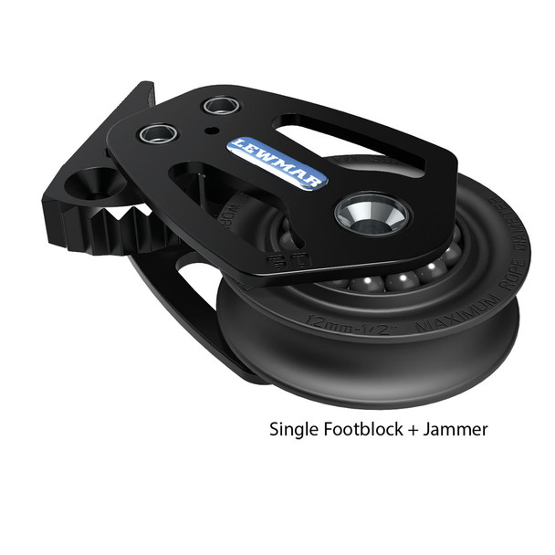 Lewmar HTX FootBlocks - Single/Jammer