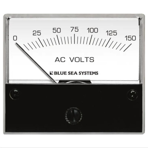 Blue Sea DC Analog Standard Voltmeter - 0 to 250V AC