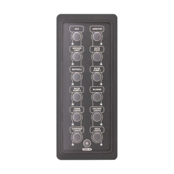 C-Zone Waterproof Keypad 12 Way