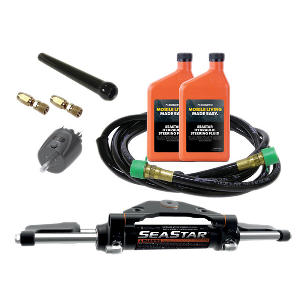 Dometic SeaStar Front Mount Adjustable Outboard Hose Steering Kits - Suzuki/Yamaha/BRP