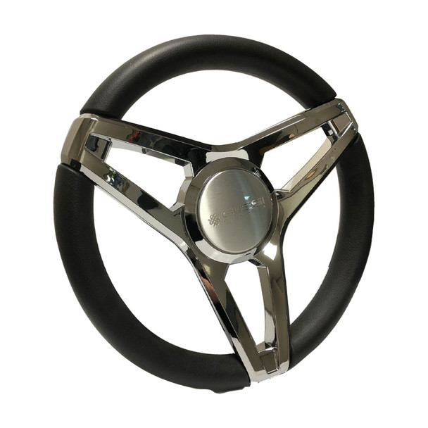 Gussi Italia Steering Wheel - Molino Three Spoke Aluminium