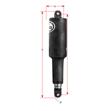 Lenco Trim Tab Actuators - 12 & 24 Volt Models