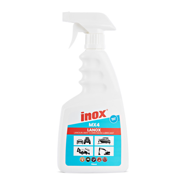 INOX Lanox MX4 Lanolin Spray Lubricant 750ml