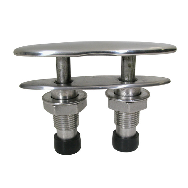 Marine Town Drop Down Cleats - Cast Stainless Steel