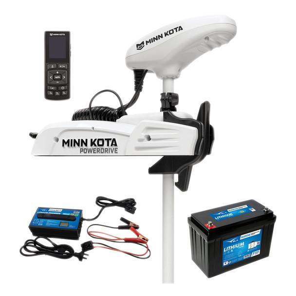 Minn Kota Riptide Powerdrive Lithium & Charger