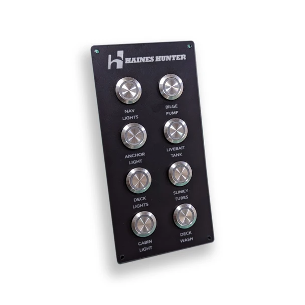 Custom Switch Panel in Black / White 3mm