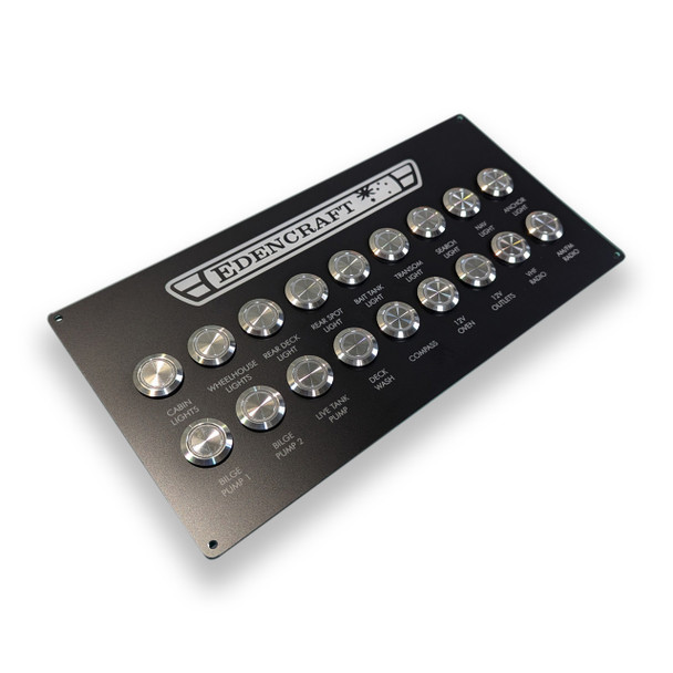 Custom Switch Panel in Black / White 3mm
