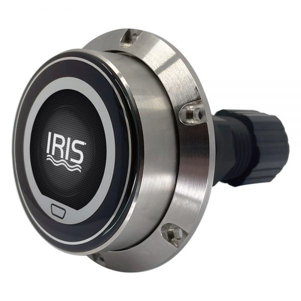 Iris TE01 Compact Panel Mount Rotary Touch Control 316L Stainless Steel Can