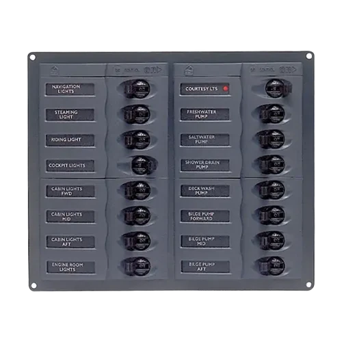 BEP DC Circuit Breaker Switch Panel 16 Circuit