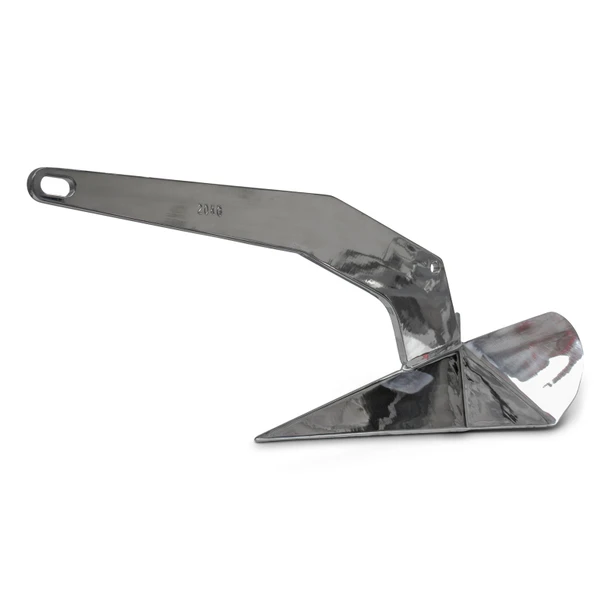 Savwinch Stainless Steel Fixed Shank Plow Style Anchor 20kg