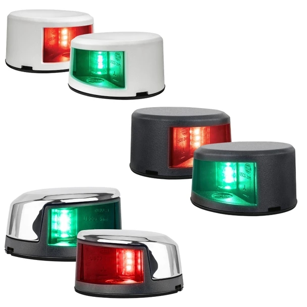 Hella NaviLED Compact Deck Mount Navigation Lights - Port & Starboard Kit