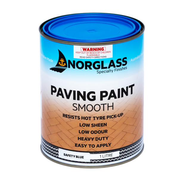 Norglass Paving Paint Smooth Safety Blue