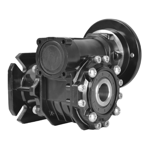 Viper Aluminium Worm Drive Gearbox - Black - 1500/2500 Winches
