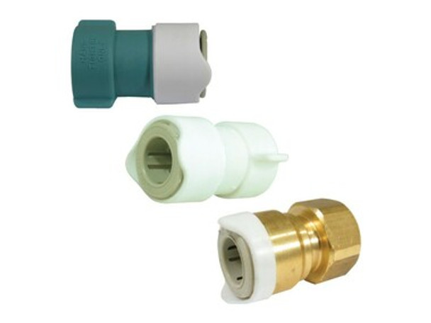 Whale Thread Adaptors-Brass Thread BSP: 1/2"