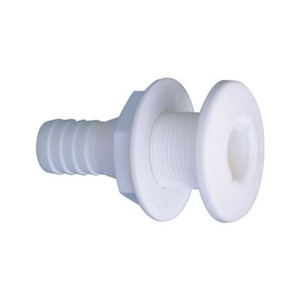 Plastic Skin Fitting 19mm / 3/4" Mount Hole: 27mm Overall Length: 83mm