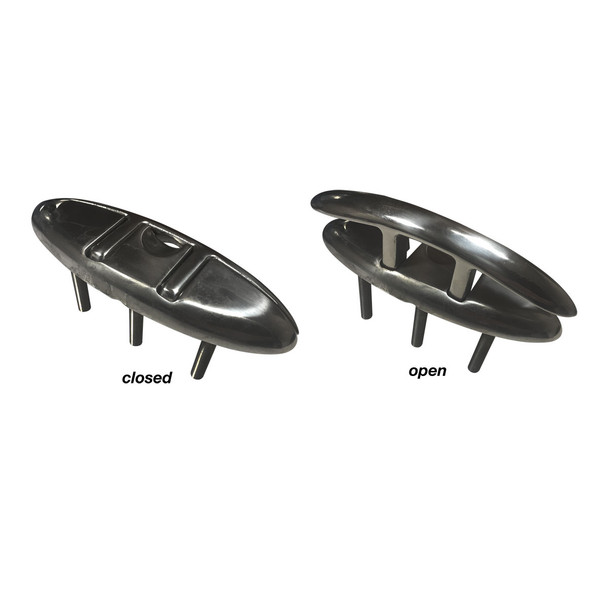 Marine Town Foldaway Stud Cleat - Cast Stainless Steel