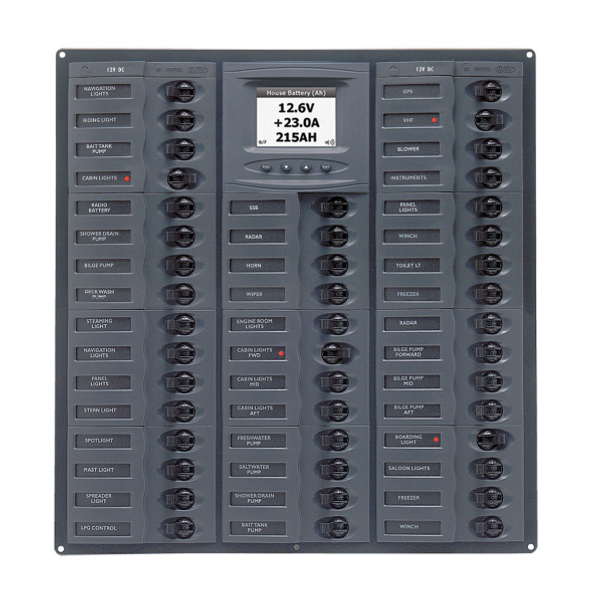 BEP 'Millennium' Circuit Breaker Panels with Digital Meters - 44 Circuit