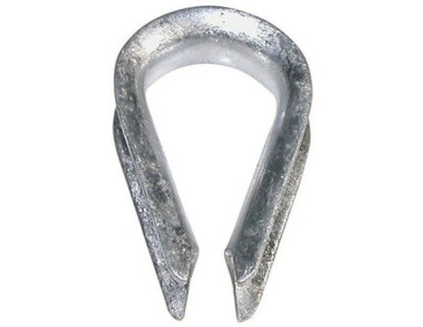BLA Thimbles - Galvanised Wire/Rope Dia.: 19mm / 3/4 Inch