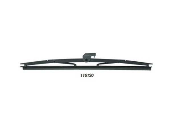 Wiper Blades Heavy Duty Curved - 305mm Black Polymer Frame Curved Blade