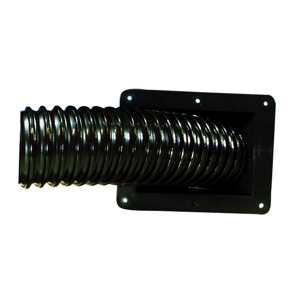 Marine Town Rigging Mount Flange Black Plastic