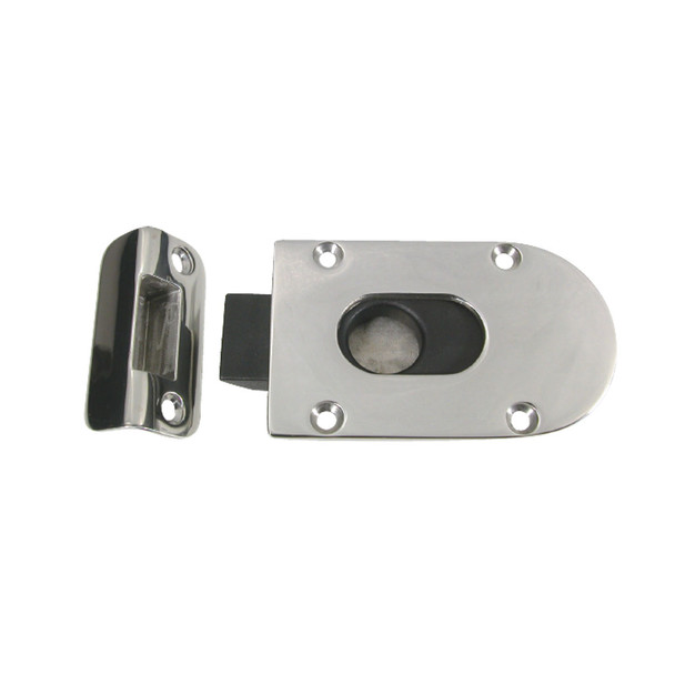Marine Town Spring Slide Catch - Stainless Steel