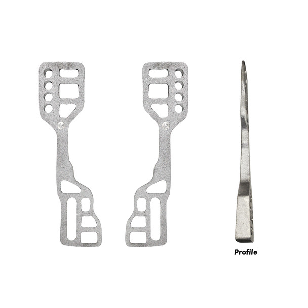 T-H Marine Transom Wedges Alloy 5 Degrees Negative Rake