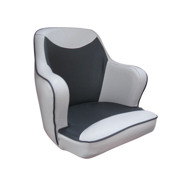 Commodore Seat Fully Upholstered Grey