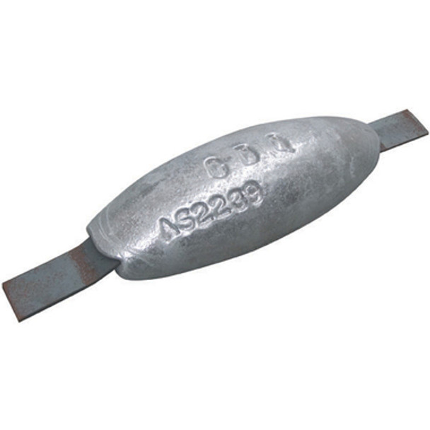 Alloy Anode 215 x 75 x 40 & Strap