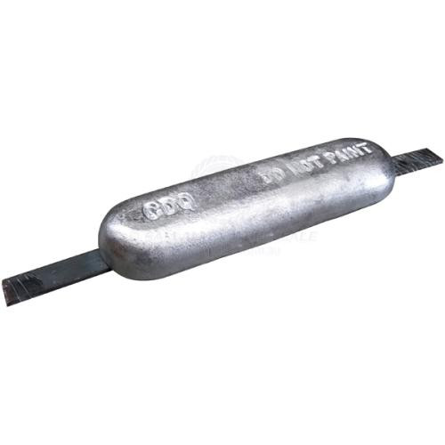 Anodes Alloy Block Oval With Strap