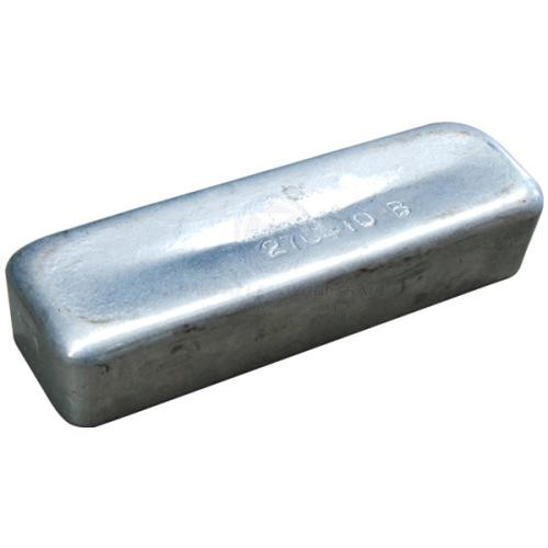 Anode Zinc Pot No Wire 125 x 38 x 25mm