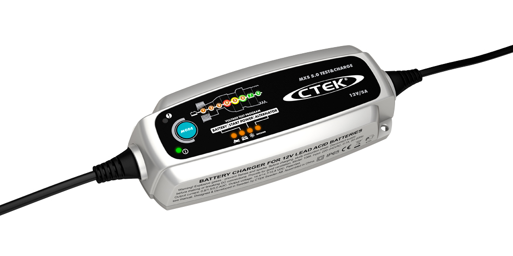 CTEK MXS 5.0 Test & Charge AUS Battery Charger | Blue Bottle Marine